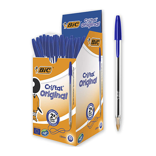 Bolígrafo BIC Cristal azul