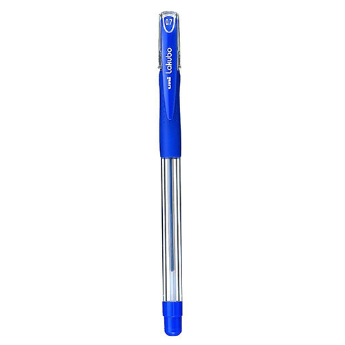 Bolígrafo azul Uni-Ball Lakubo de 0,7 mm