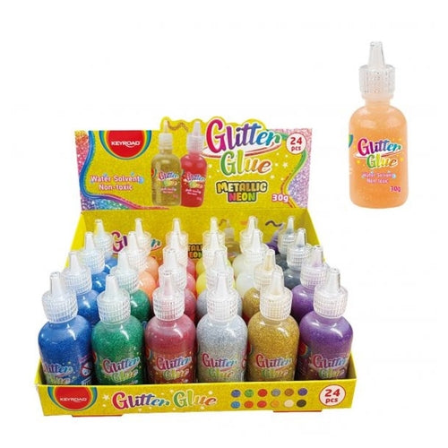 Cola Glitter Keyroad metallic&neon 30g - Sílaba