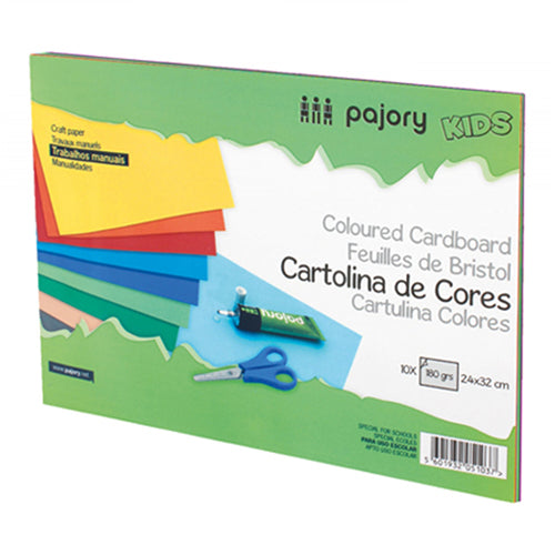 Blocs de cartulina A4 surtidos Fegol (10 hojas)