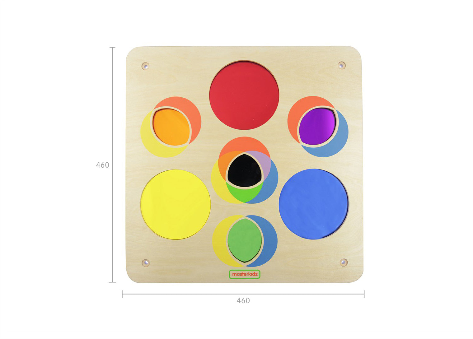 Painel STEAM cores primárias RGB