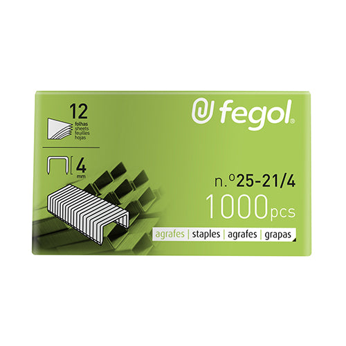 Grapas #25 2 1/4 Fegol (caja de 1000)