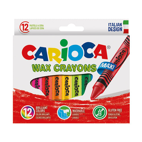 Crayones Jumbo Carioca (caja de 12)