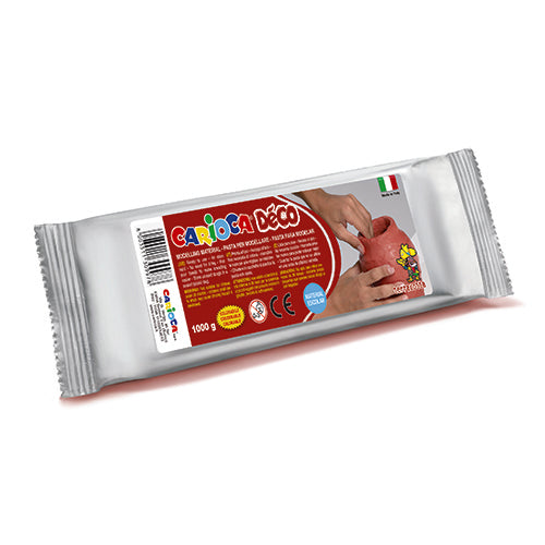 Arcilla de modelar terracota carioca 1kg