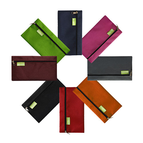 Estuche rectangular de nailon de color Pajory
