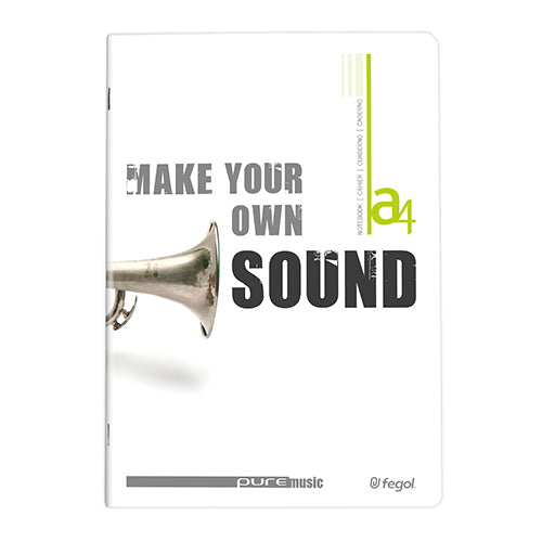 Fegol A4 Music Notebook (20 sheets)