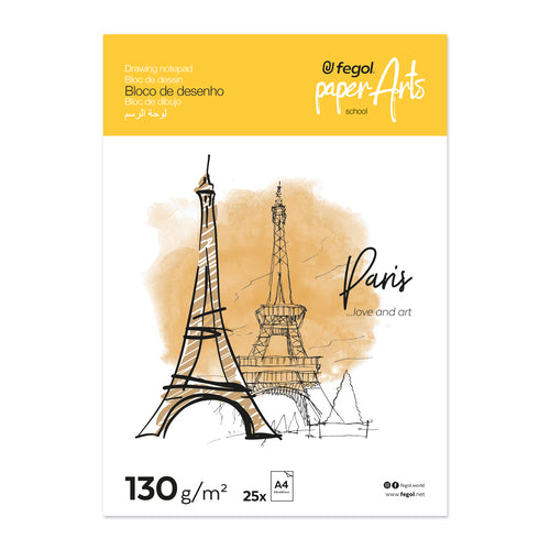 Fegol A4 drawing pad 125g (25 sheets)