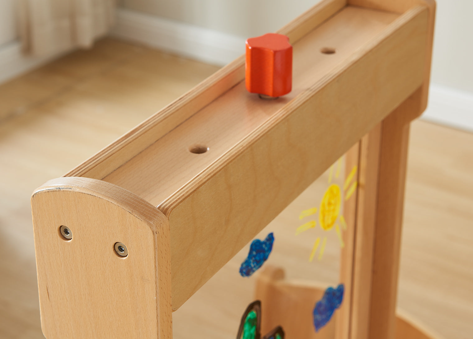Suporte duplo de mesa para painel STEAM