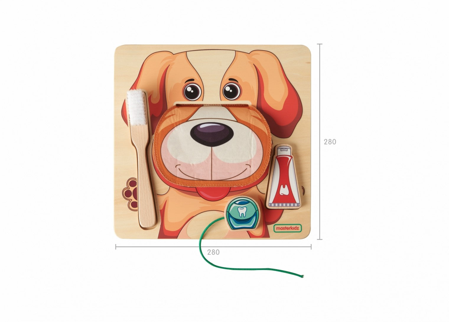 Quadro didático higiene dentária