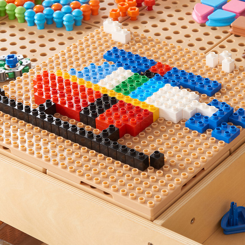 Kit de 135 peças Brick de construção - Sílaba