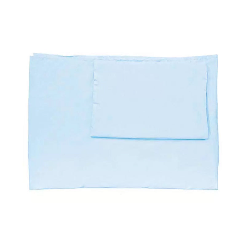 Capa de edredão azul para catre - Sílaba