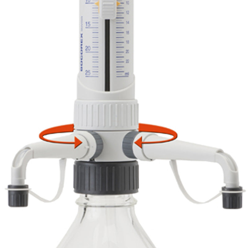 Dispensador Calibrex Solutae 530, 0,25-2,5 ml con llave