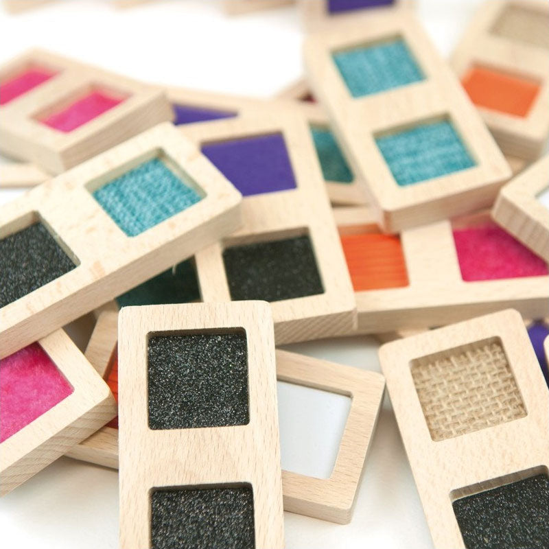 Dominó sensorial de texturas - Sílaba