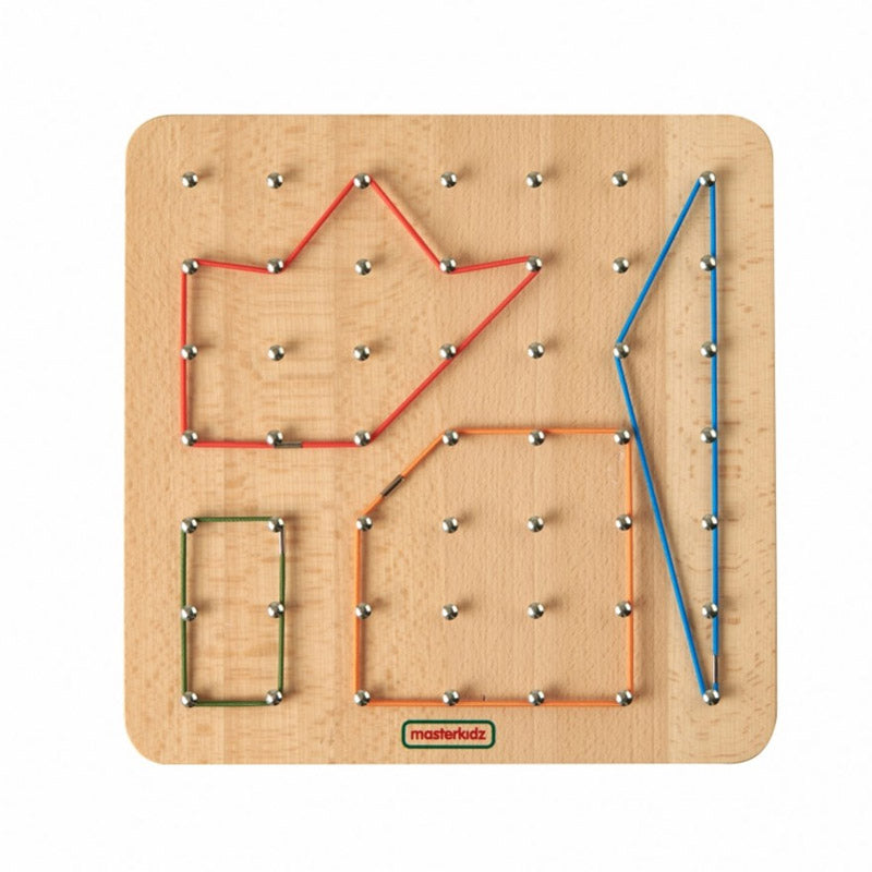 Quadro didático geoplano
