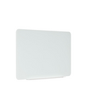 Quadro em vidro branco