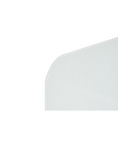 Quadro em vidro branco