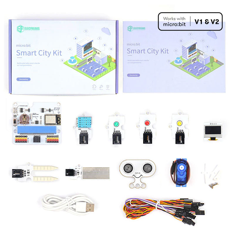 Kit de sensores Micro:bit Smart City (sin placa)