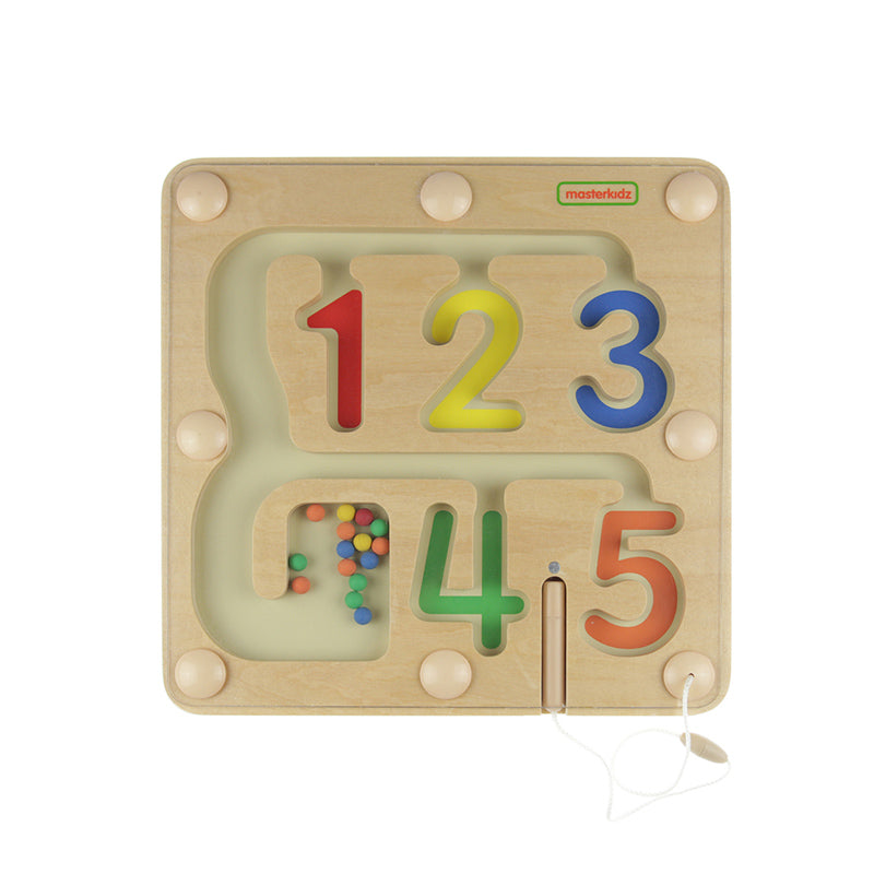 Quadro didático labirinto magnético de números - Sílaba