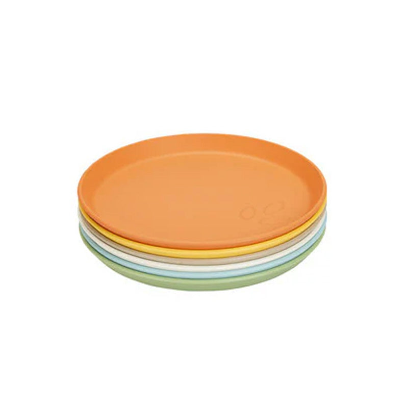 Juego de 6 platos de cafetería