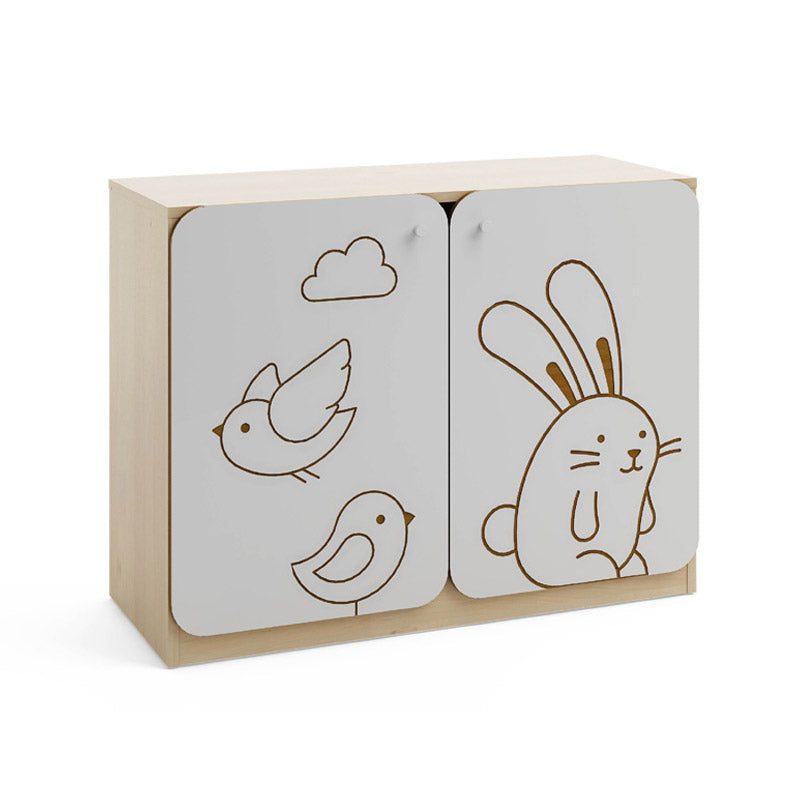 Estante ancho con puerta Minty