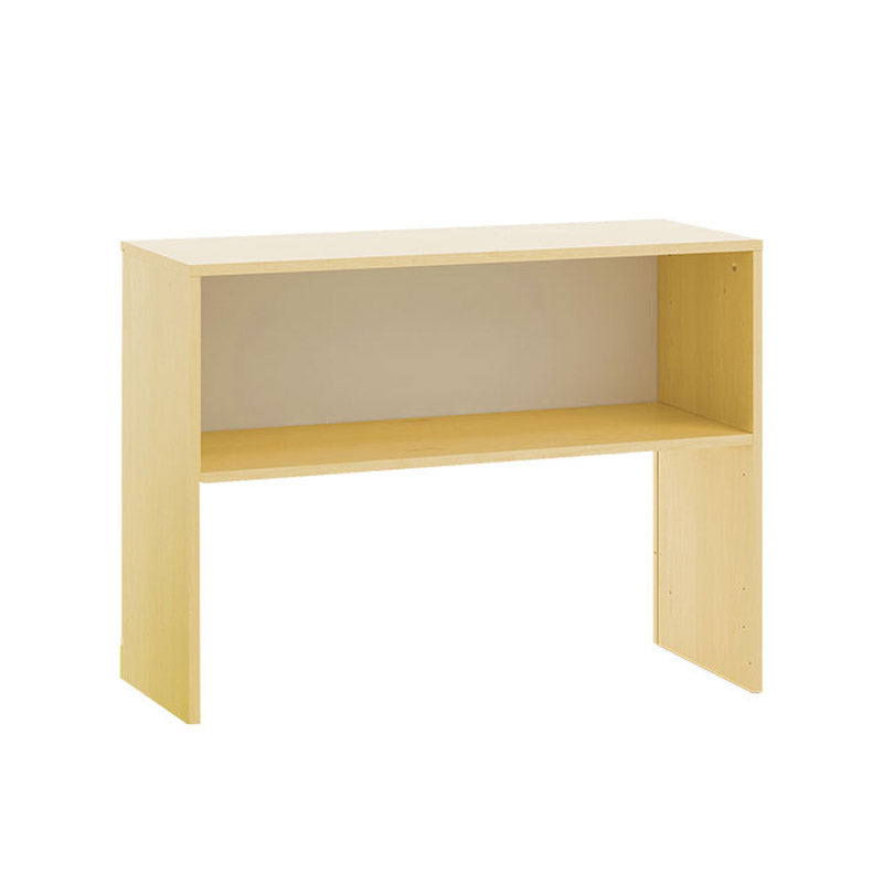 Minty chest/ottoman shelf