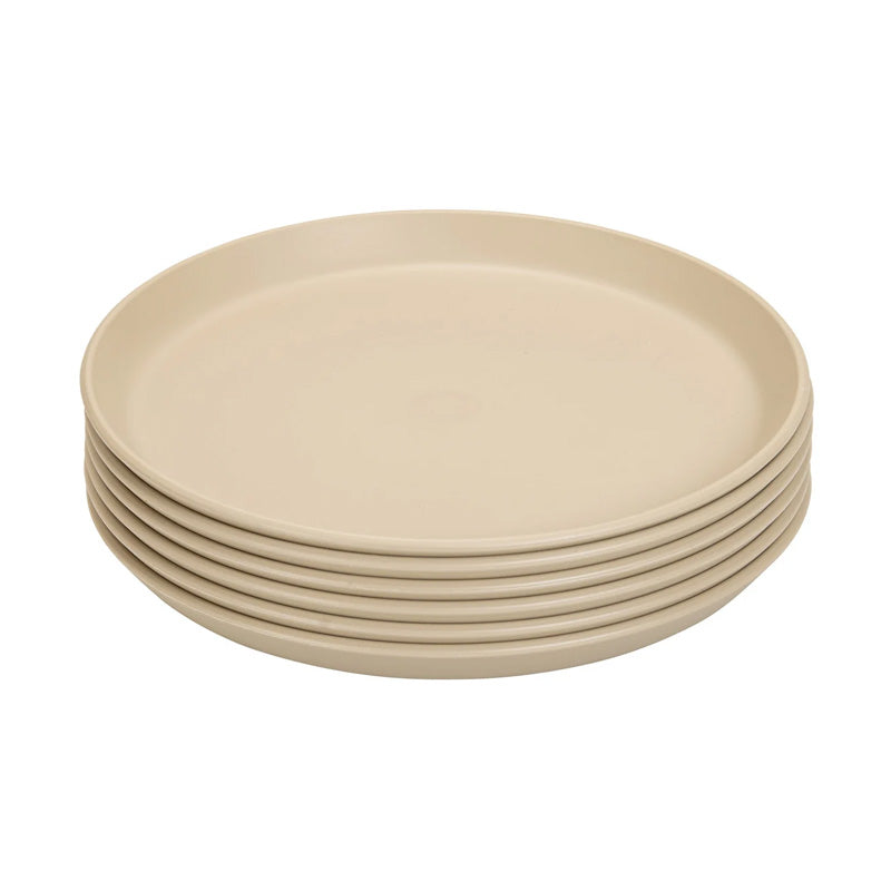 Juego de 6 platos de cafetería