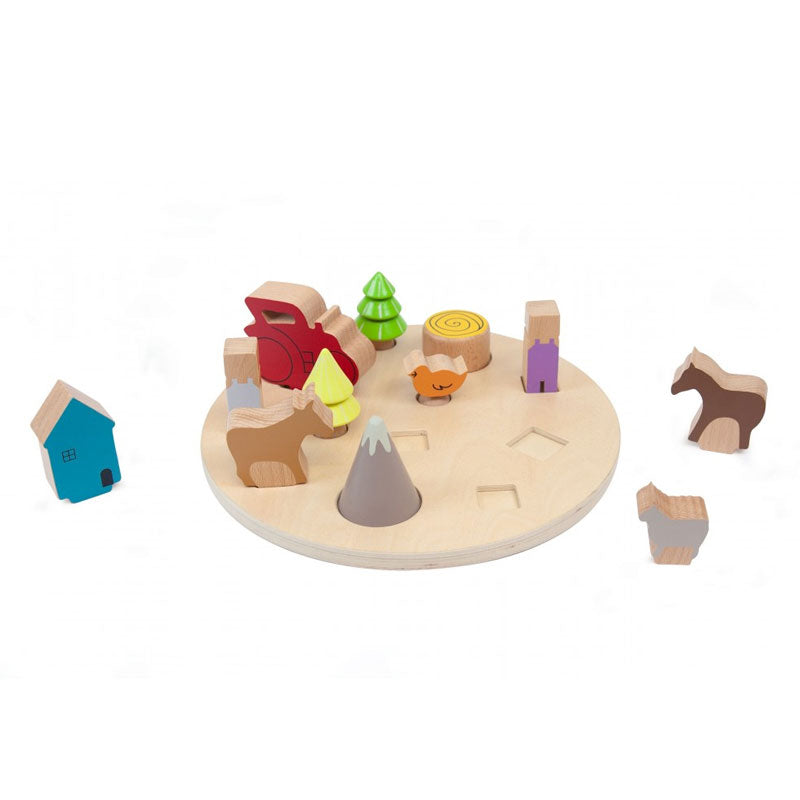 Rompecabezas 3D - Animales de la selva
