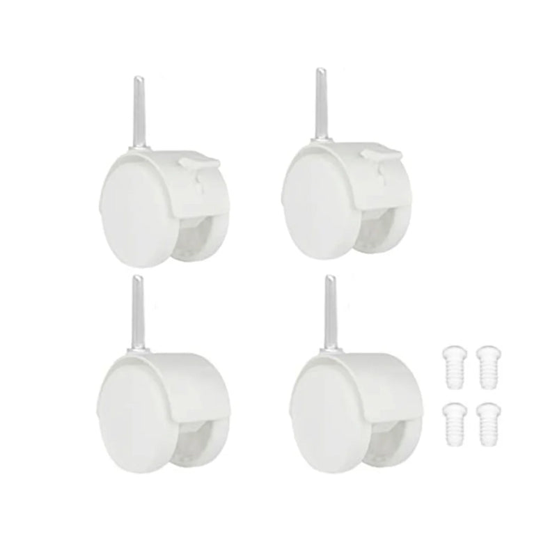 Rodízios branco para berço - Sílaba