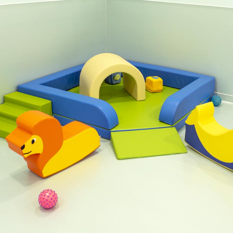 Sala de atividades em espuma - Sílaba