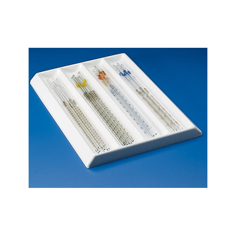 Portapipetas con 4 compartimentos, 300x426x30mm