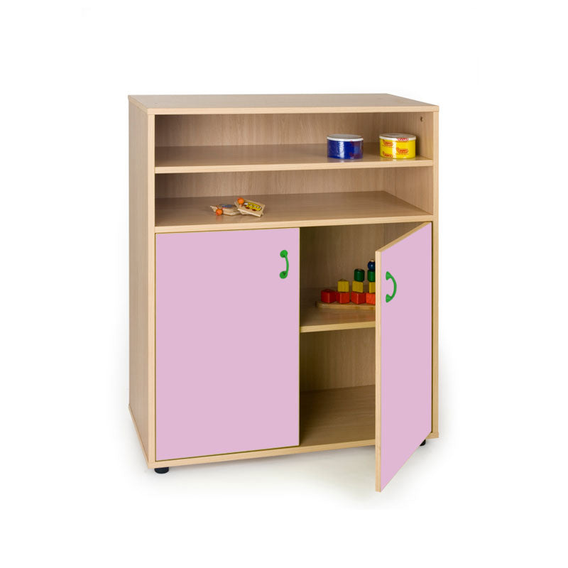 NE Line cabinet size M closed at the bottom and open at the top