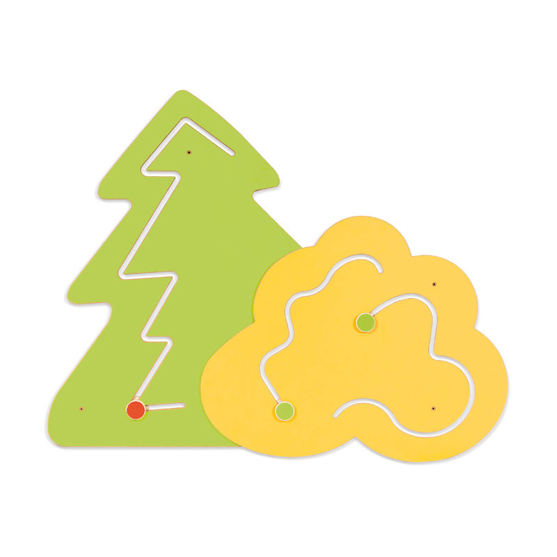 Quadro manipulável de parede árvore natal - Sílaba
