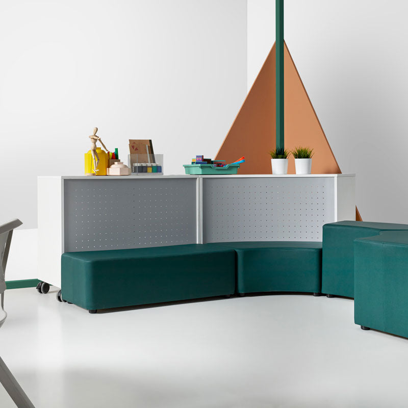 Low curved wardrobe - ActiFlex Wave