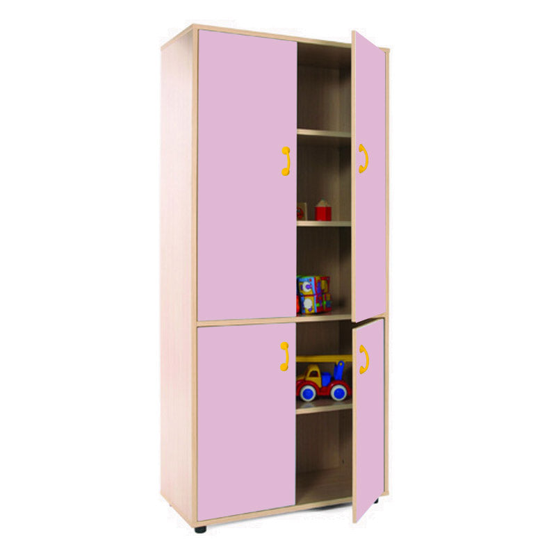 Closed XL size NE Line wardrobe with 4 doors
