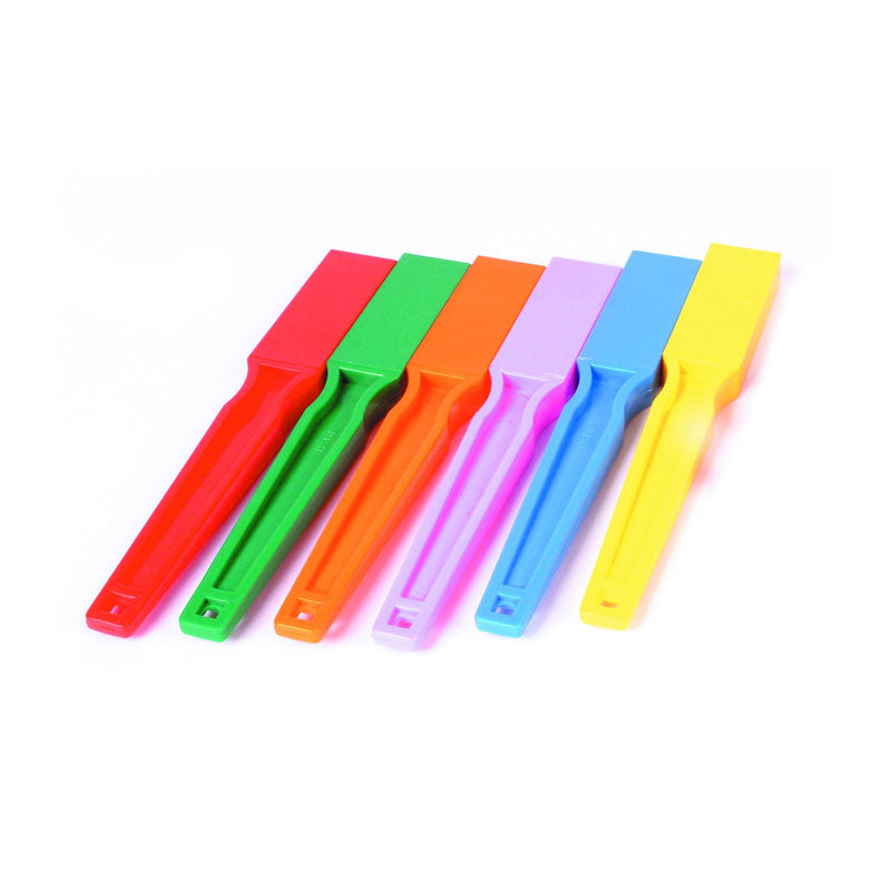 Barras magnéticas de colores, 190 mm de largo (6 unidades)