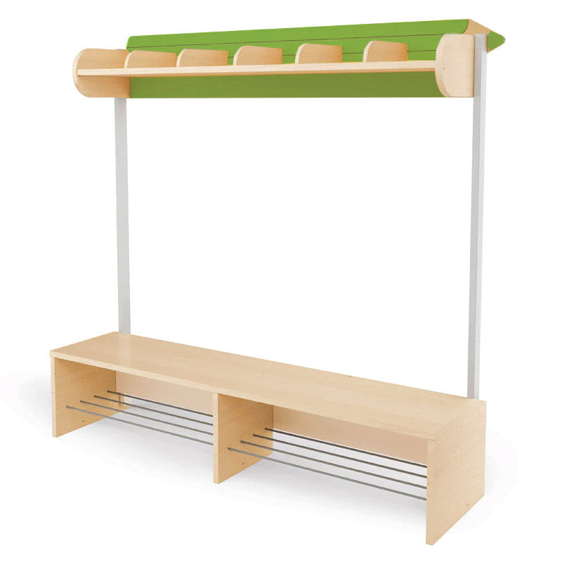 Hanger with 6 seater bench seat