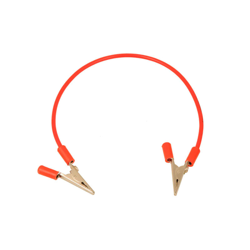 Cabos de ligação crocodilo vermelho 4 mm - 500 mm - Sílaba