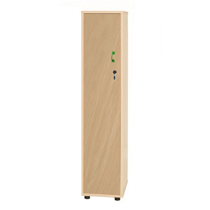 Armário Linha NE cacifo alto com 1 porta, fechadura e porta cabides - Sílaba
