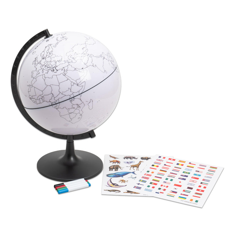 Globo para pintar e escrever - Sílaba