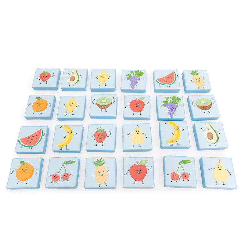 Jogo de memória - Frutos - Sílaba