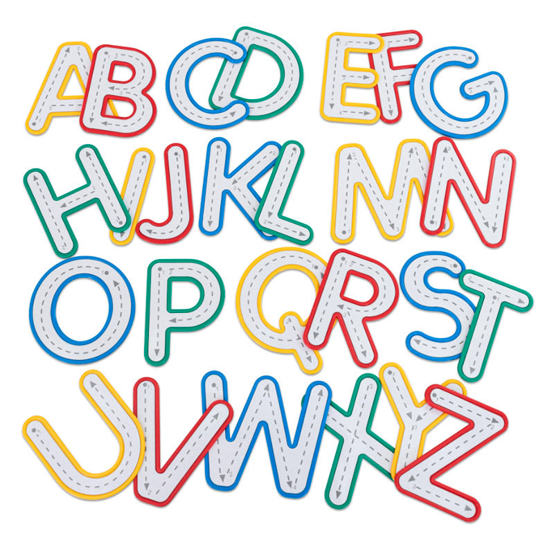 Letras maiúsculas para contornar - Sílaba
