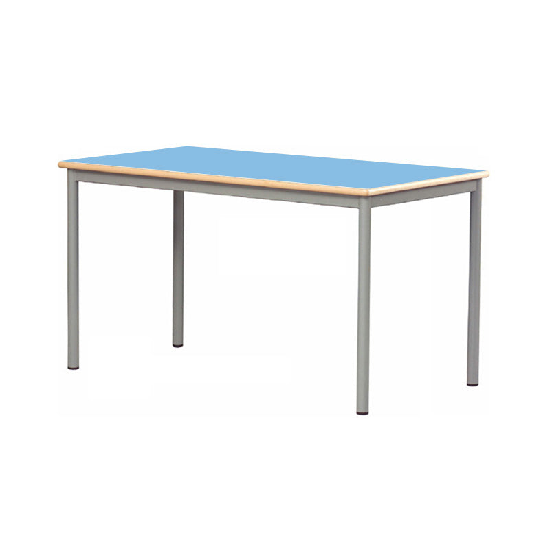 Mesa de aluno múltipla com estrutura metálica