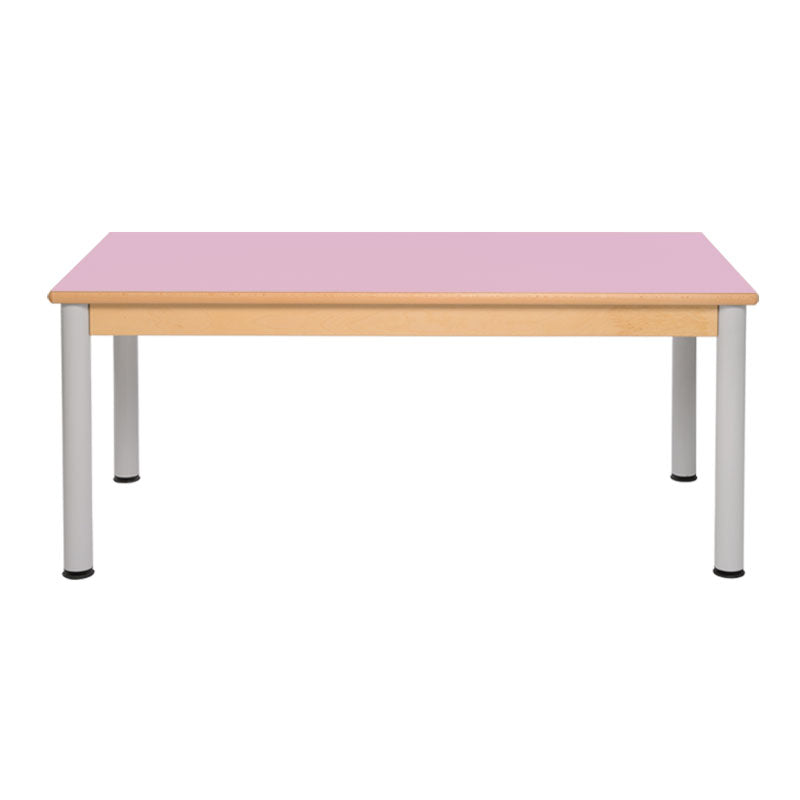 Mesa dupla com pernas metálicas NE