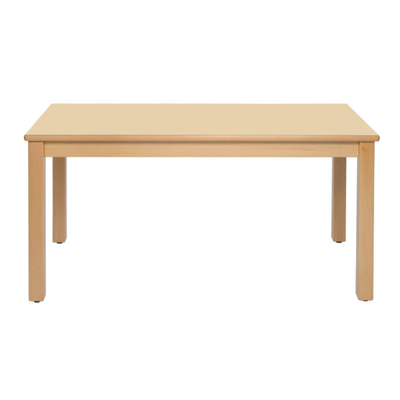Mesa doble con patas de madera NE