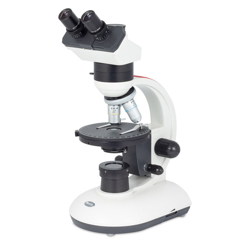 Microscópio Petrográfico Trinocular Motic PM-1823 - Sílaba