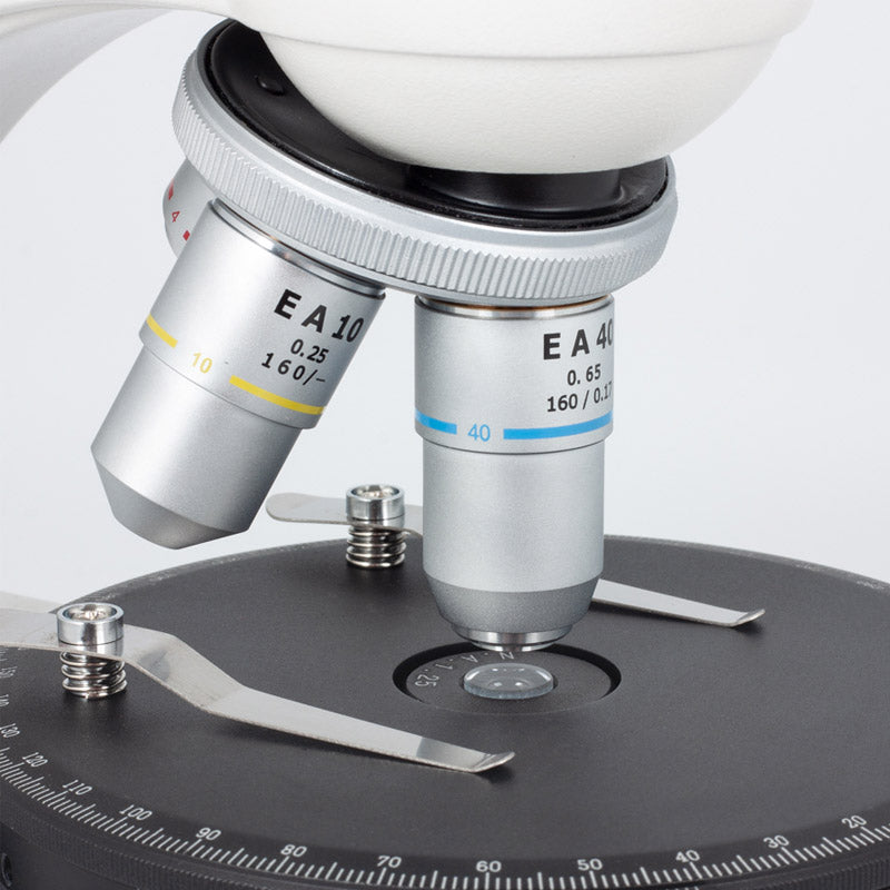 Microscópio Petrográfico Trinocular Motic PM-1823 - Sílaba