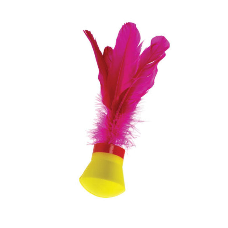 Juego de volante con pelota de impacto suave de 22cm.