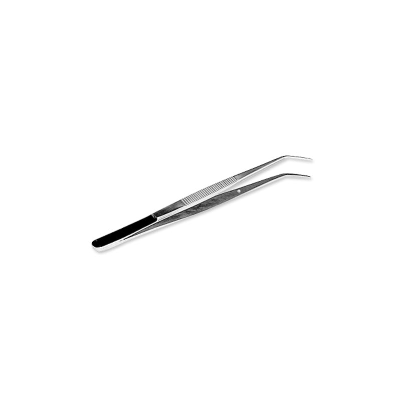 Pinça de dissecção pontas curvas, 150 mm - Sílaba
