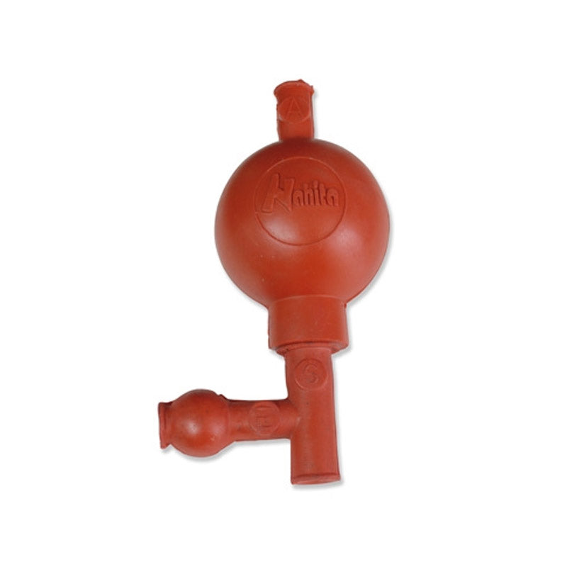 Pompete de borracha de três vias
