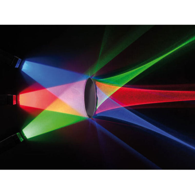 Conjunto de 3 projetores LED para estudo da ótica e luz - Sílaba
